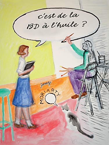 jaquette livre C'est De La Bd À L'huile ?