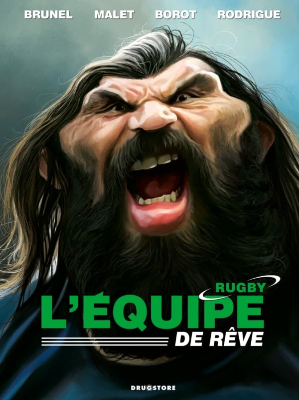 jaquette livre L'équipe De Rêve Rugby