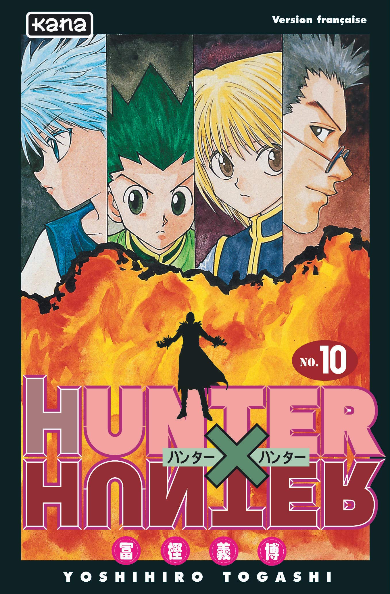 jaquette livre Hunter X Hunter, tome 10