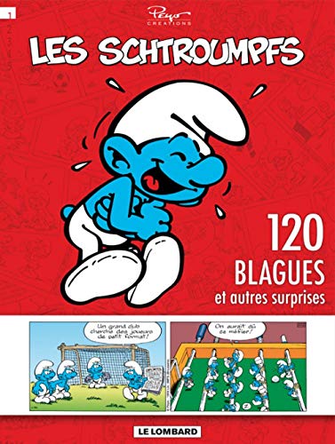 jaquette livre 120 Blagues De Schtroumpfs Tome 1