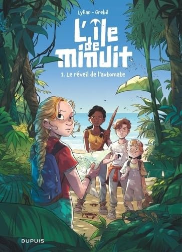 jaquette livre L'île De Minuit - Tome 1 : Le Réveil De L'automate