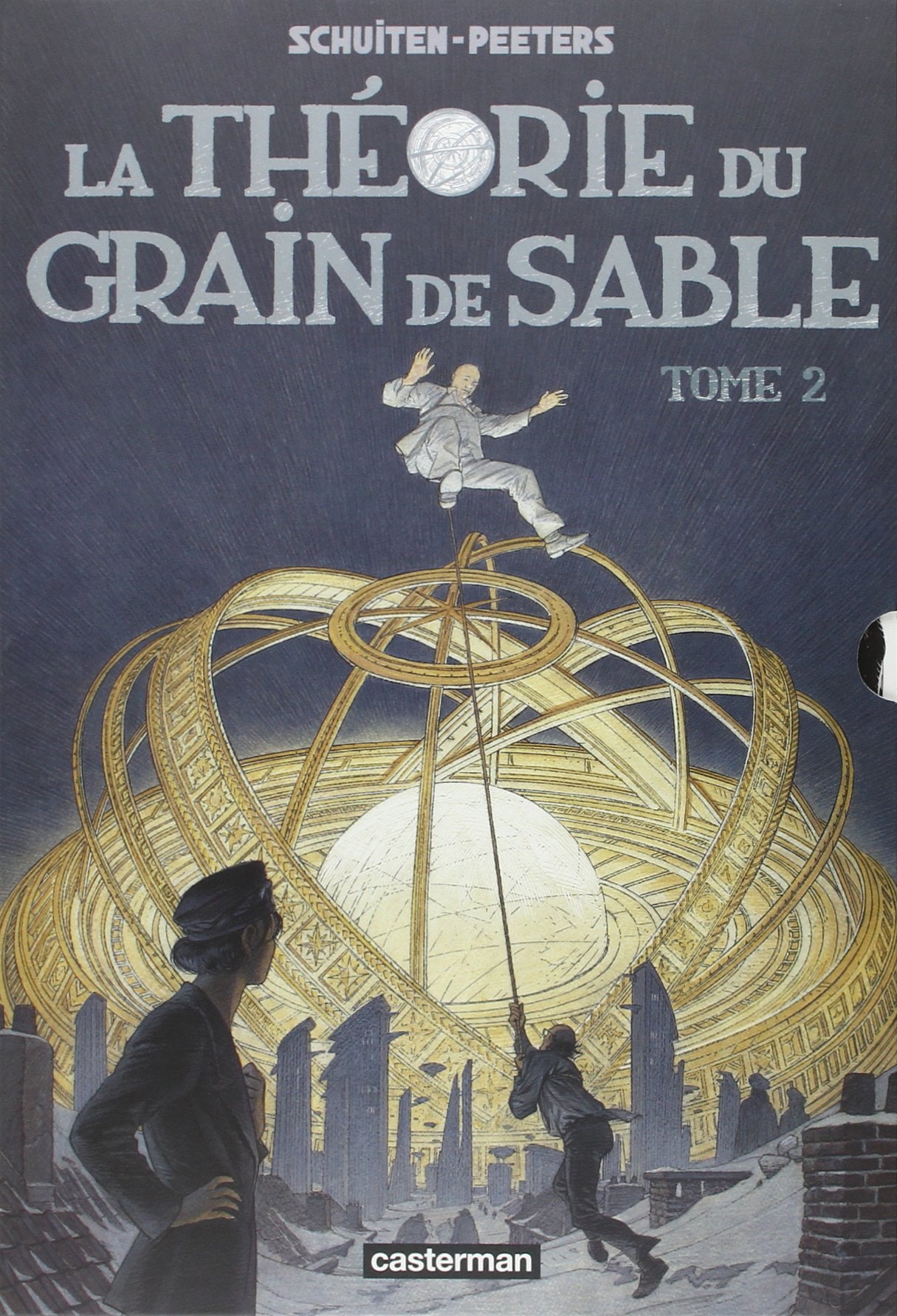 jaquette livre Les cités obscures, Tome 2 : La théorie du grain de sable