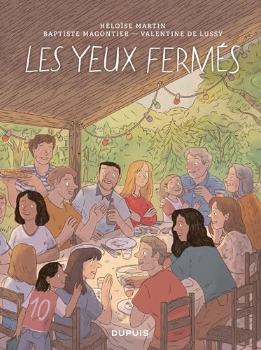 jaquette livre Les Yeux Fermés