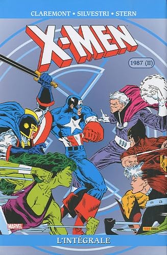 jaquette livre X-Men L'intégrale - 1987 - Tome 2