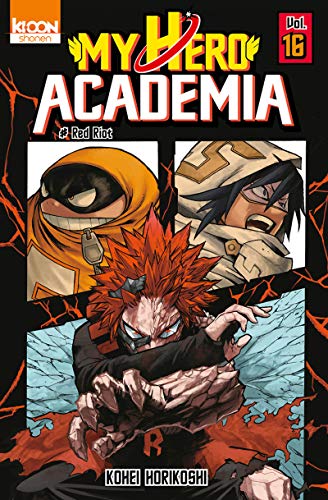 jaquette livre My Hero Academia - Tome 16