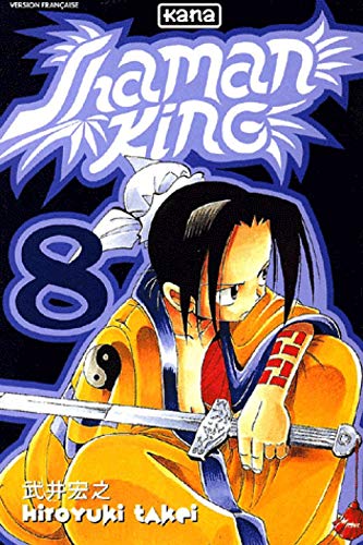 jaquette livre Shaman king - Tome 8