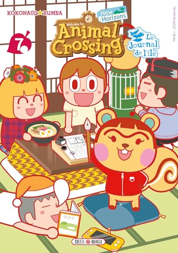 jaquette livre Animal Crossing - New Horizons - Le journal de l'île - Tome 7