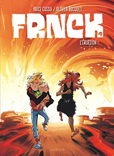 jaquette livre Frnck Tome 4 - L'éruption
