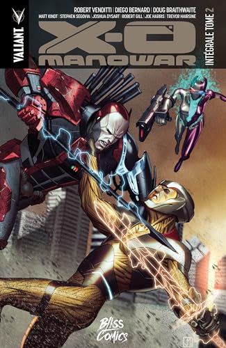jaquette livre Valiant 2 - X-O Manowar - Intégrale T02 (Ned 2023)