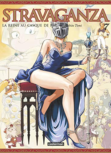 jaquette livre Stravaganza - la Reine au Casque de Fer - Tome 7