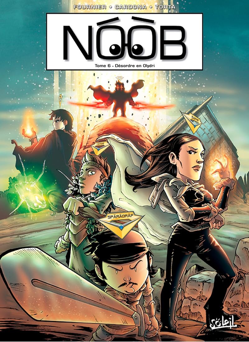 jaquette livre NOOB T06 DESORDRE EN OLYDRI
