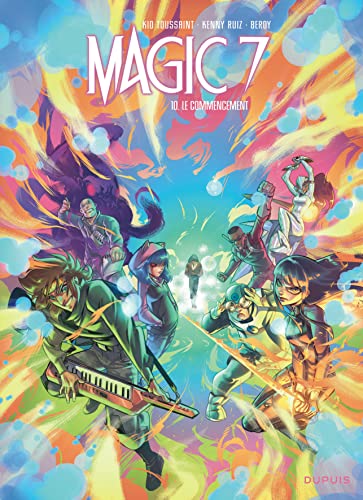 jaquette livre Magic 7 Tome 10 - Le Commencement