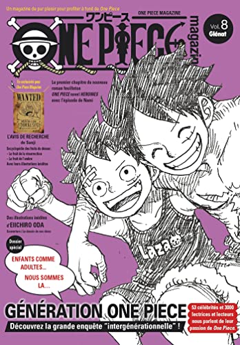 jaquette livre One Piece Magazine - Tome 8