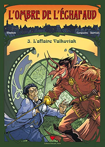 jaquette livre L'ombre De L'échafaud Tome 3 - L'affaire Valkoviak
