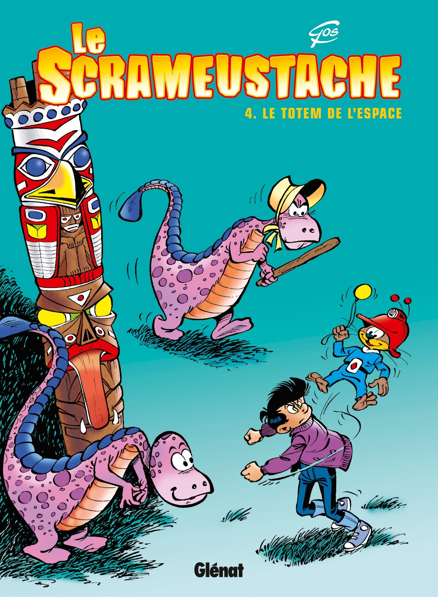 jaquette livre Le Scrameustache, Tome 4 : Le totem de l'espace