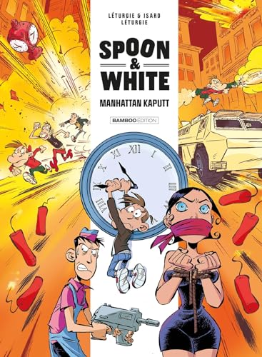 jaquette livre Spoon And White Tome 7 - Manhattan Kaputt