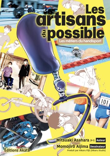 jaquette livre Artisans du possible (les) - Les métiers du handisport