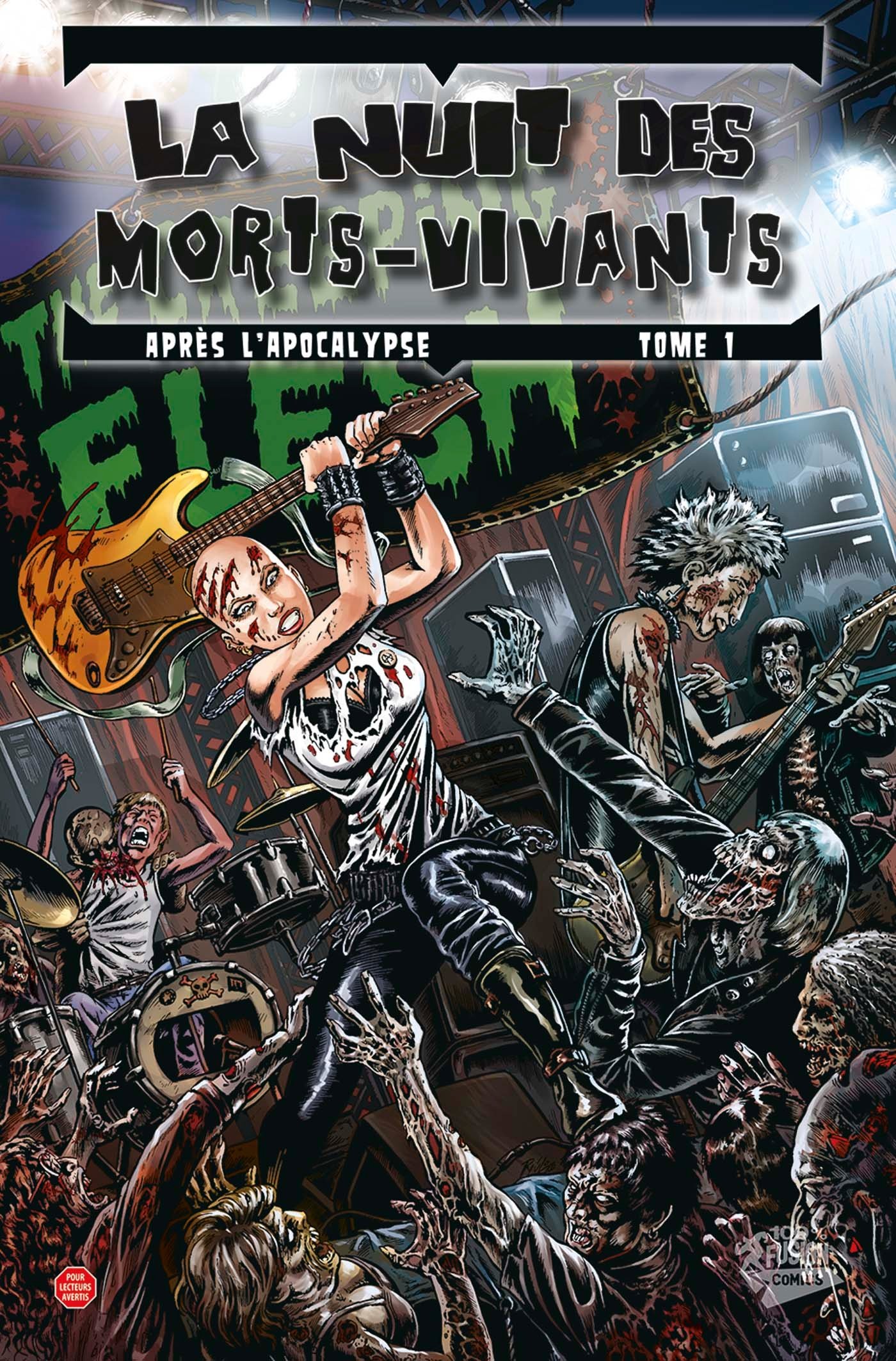 jaquette livre LA NUIT DES MORTS-VIVANTS : APRES L'APOCALYPSE T01
