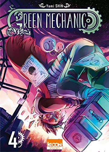 jaquette livre Green Mechanic - Tome 4