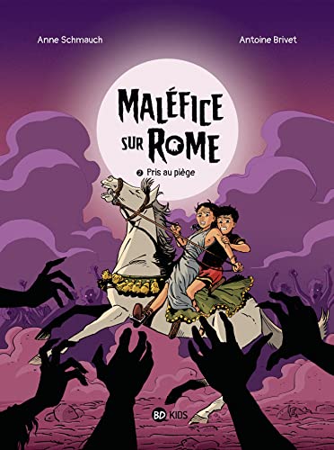 jaquette livre Maléfice Sur Rome Tome 2 - Pris Au Piège