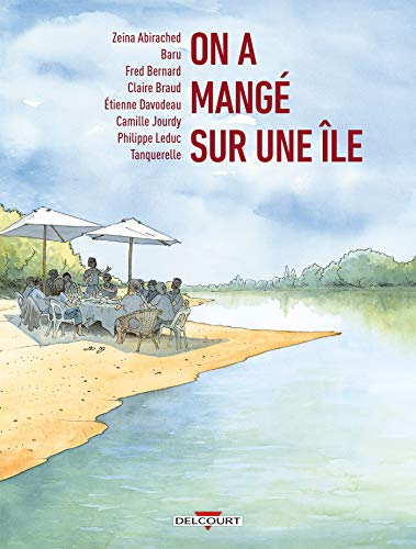 jaquette livre On A Mangé Sur Une Île