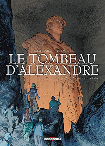 jaquette livre Le Tombeau D'alexandre Tome 3 - Le Sarcophage D'albatre
