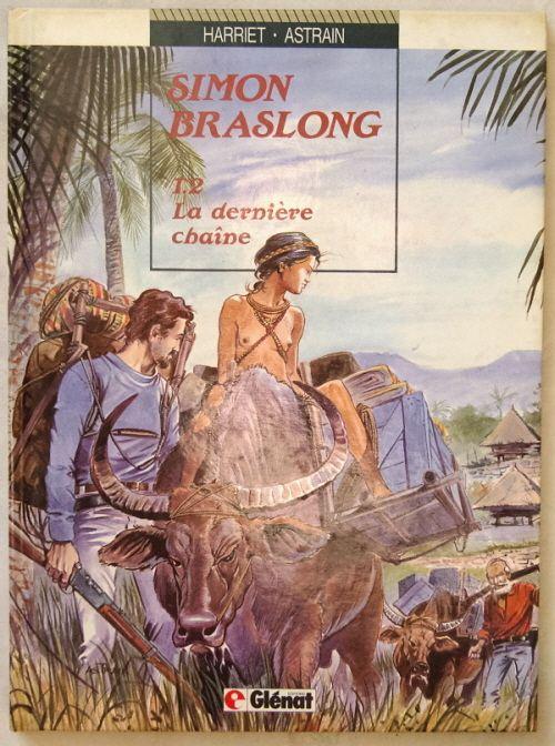 jaquette livre Simon Braslong tome 2 - La dernière chaîne