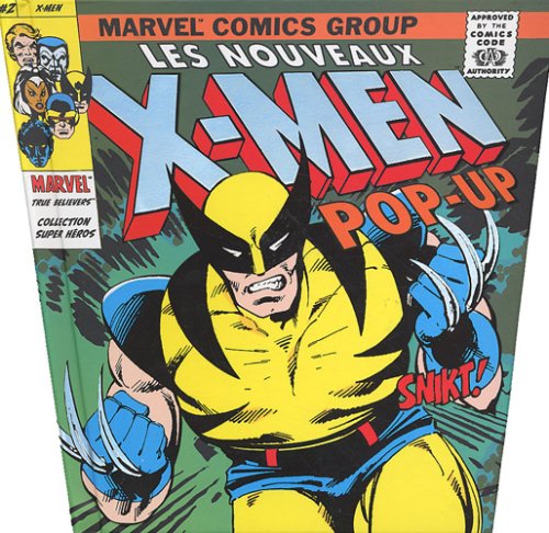 jaquette livre Les Nouveaux X-Men - Pop-Up