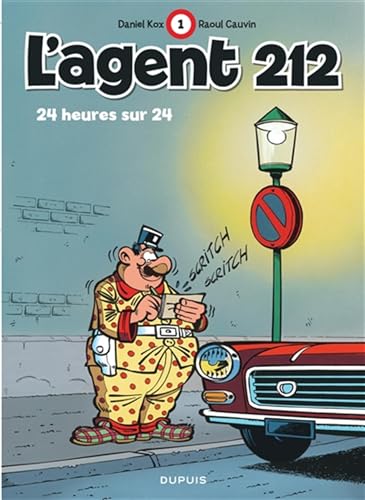 jaquette livre L'agent 212 Tome 1 - 24 Heures Sur 24