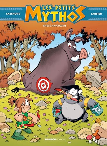 jaquette livre Les Petits Mythos Tome 15 - Grèce Anatomie
