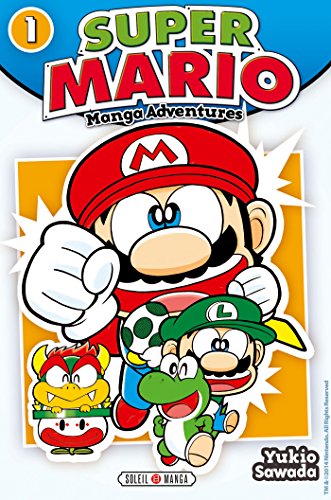 jaquette livre Super Mario - Manga adventures - Tome 1