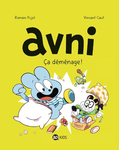 jaquette livre Avni Tome 8 - Ca Déménage !