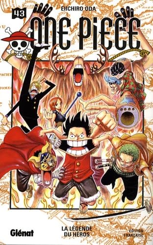 jaquette livre One piece Vol.43
