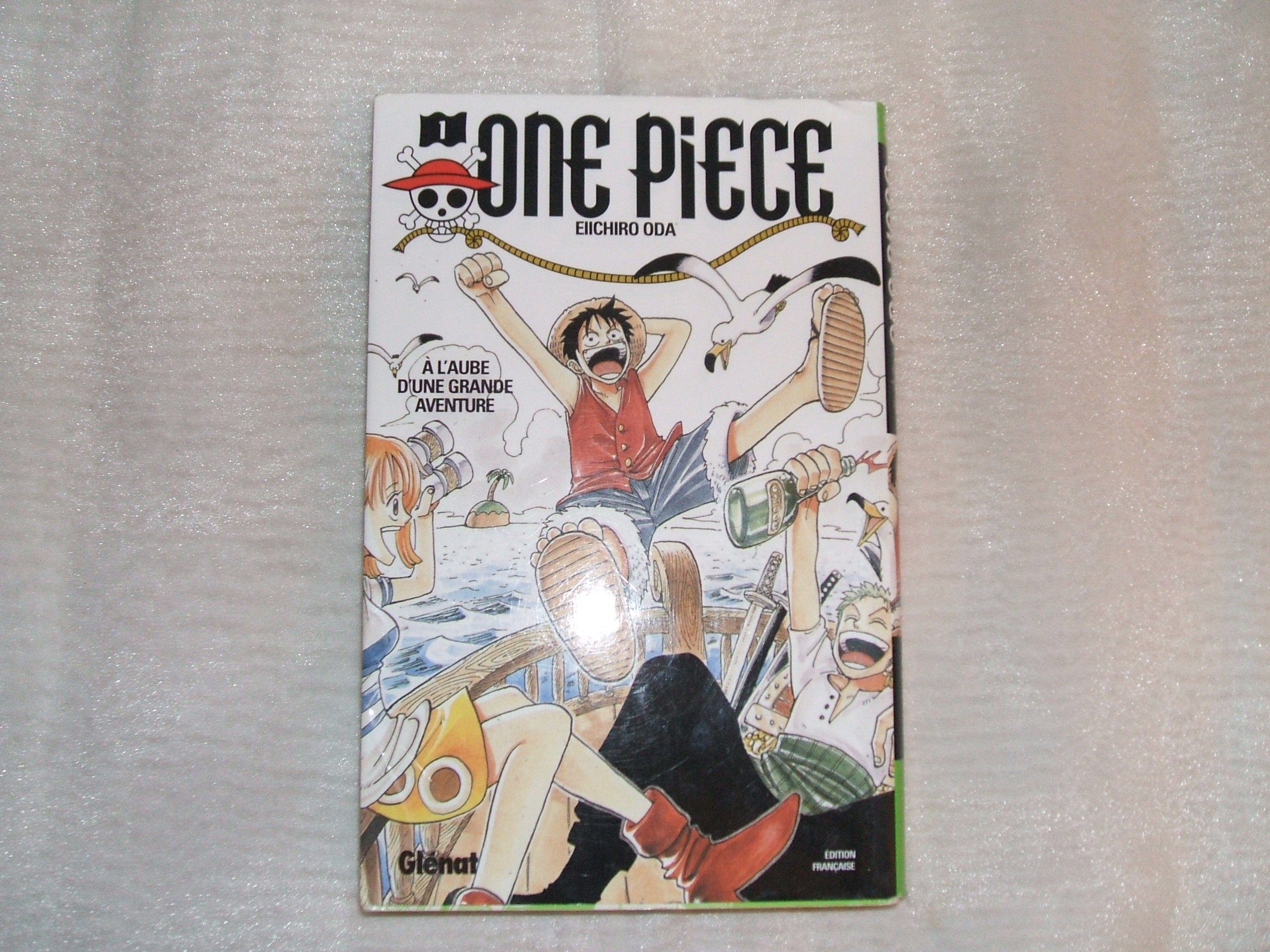 jaquette livre One piece Vol.1