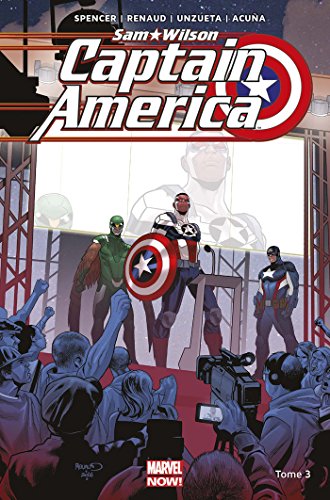 jaquette livre Captain America : Sam Wilson Tome 3 - Qui Mérite Le Bouclier