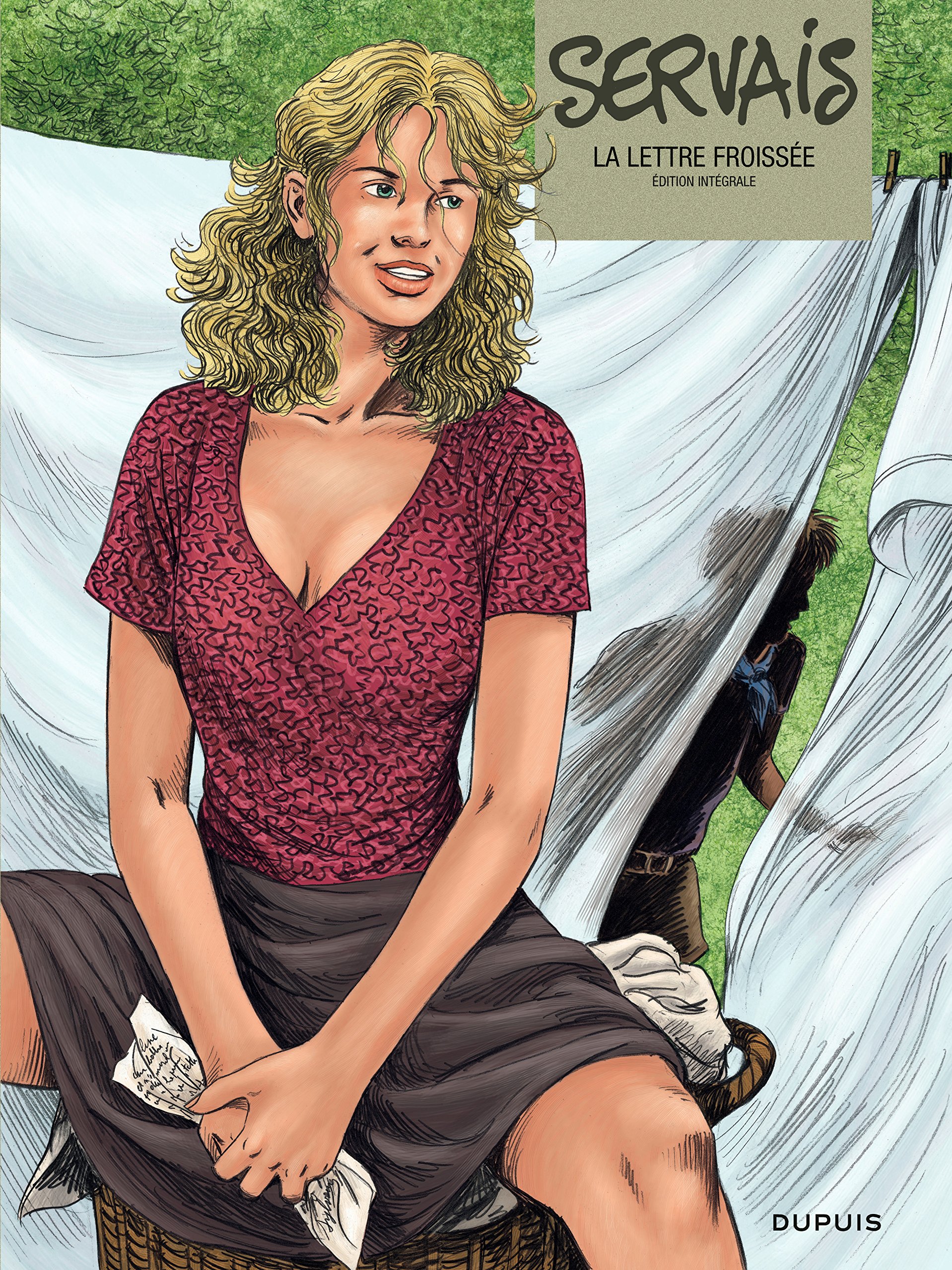 jaquette livre Servais - L'intégrale - tome 4 - La lettre froissée