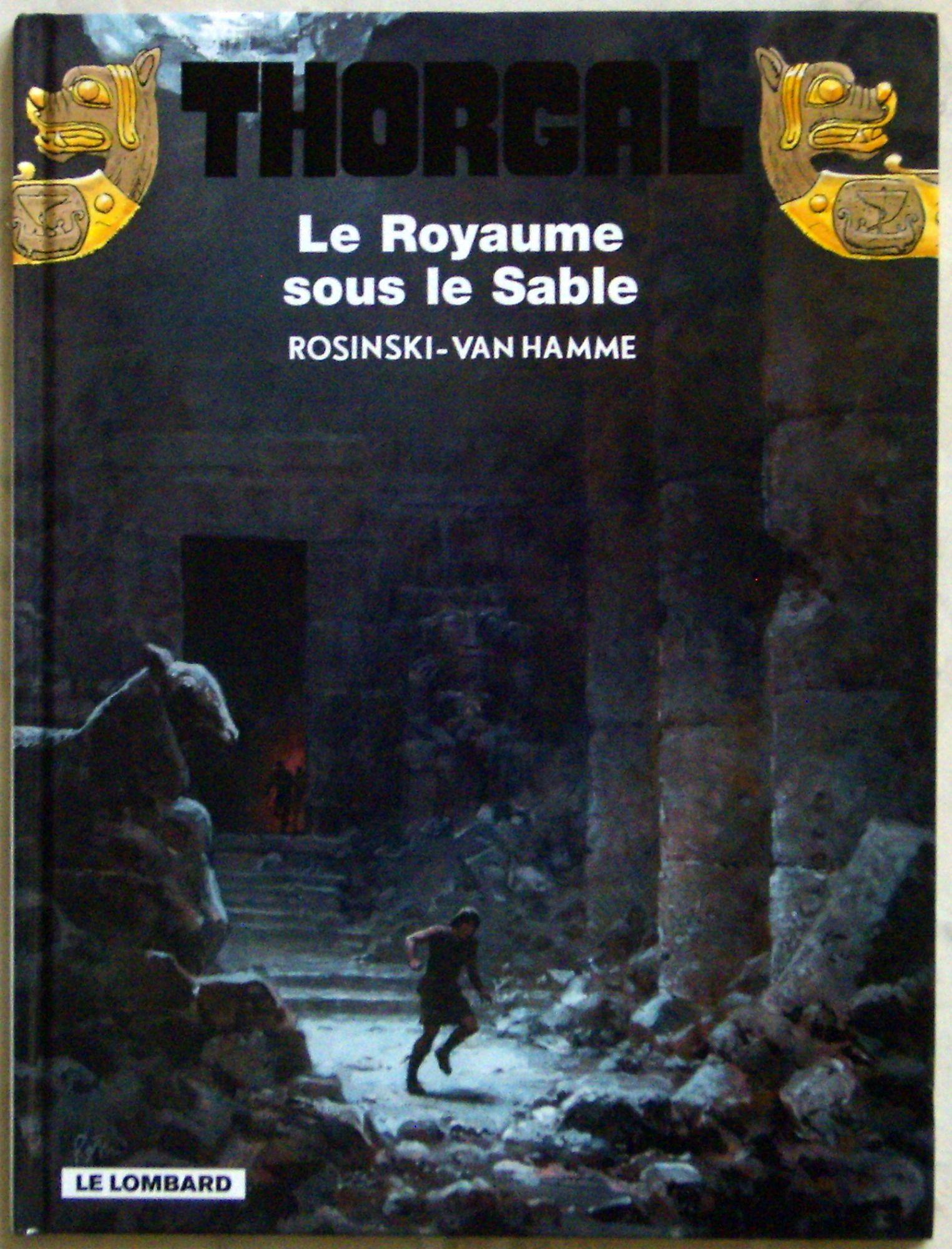 jaquette livre Thorgal tome 26 - Le royaume sous le sable