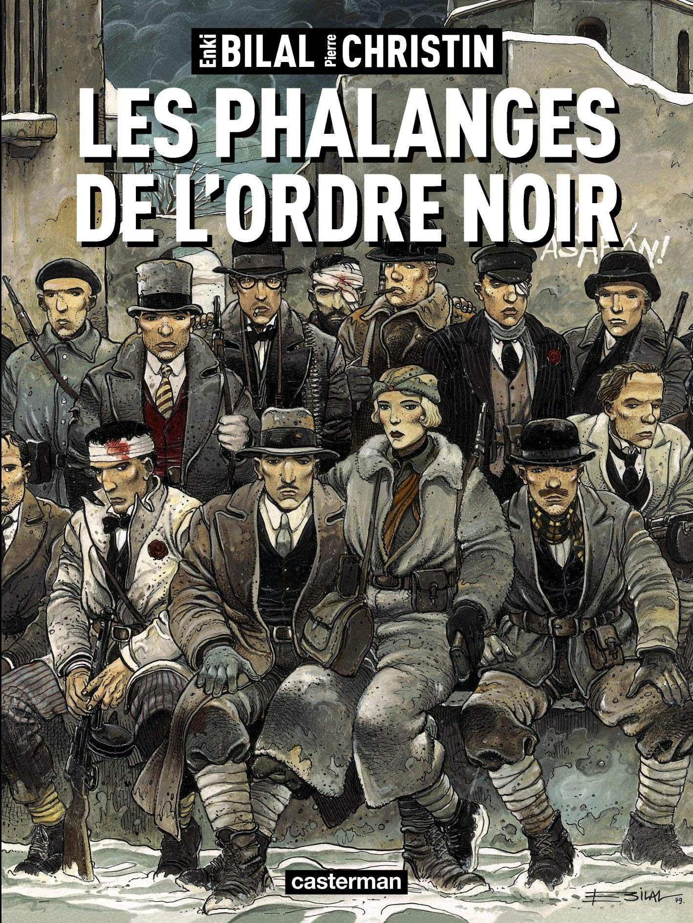 jaquette livre Les phalanges de l'ordre noir