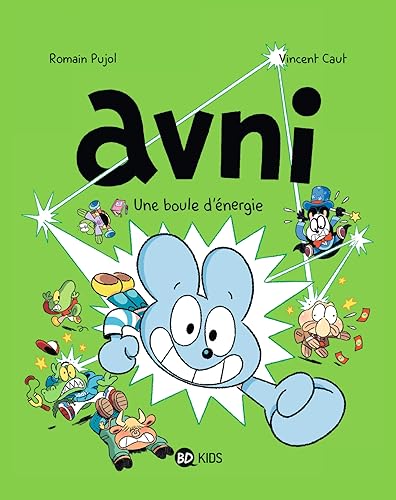 jaquette livre Avni Tome 9 - Une Boule D'énergie