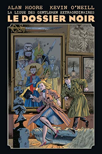 jaquette livre La Ligue Des Gentlemen Extraordinaires - Le Dossier Noir
