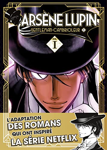 jaquette livre Arsène Lupin - Edition 2022 - Tome 1 : Gentleman Cambrioleur - Partie 1