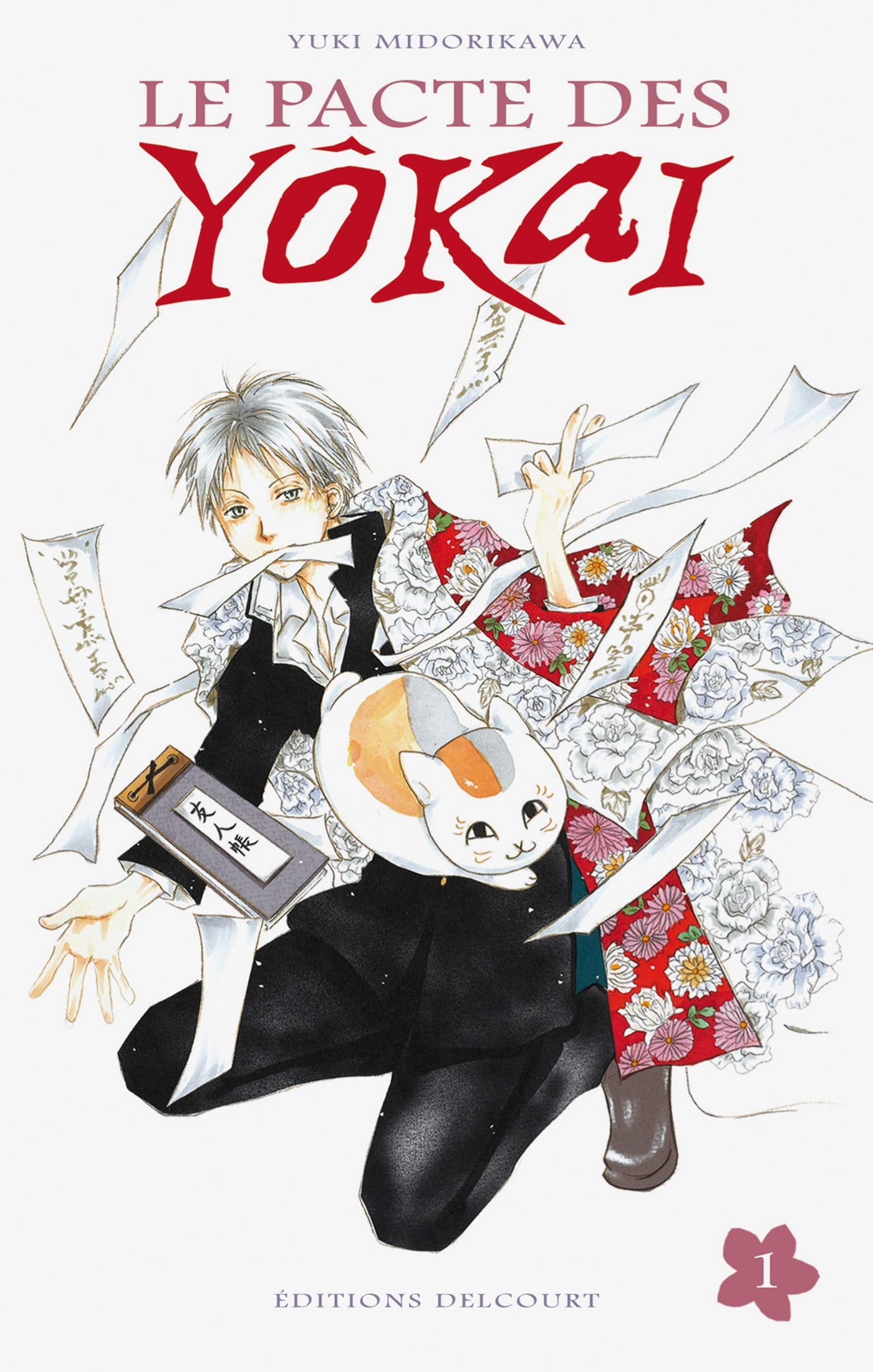 jaquette livre Le pacte des Yôkai, Tome 1 :