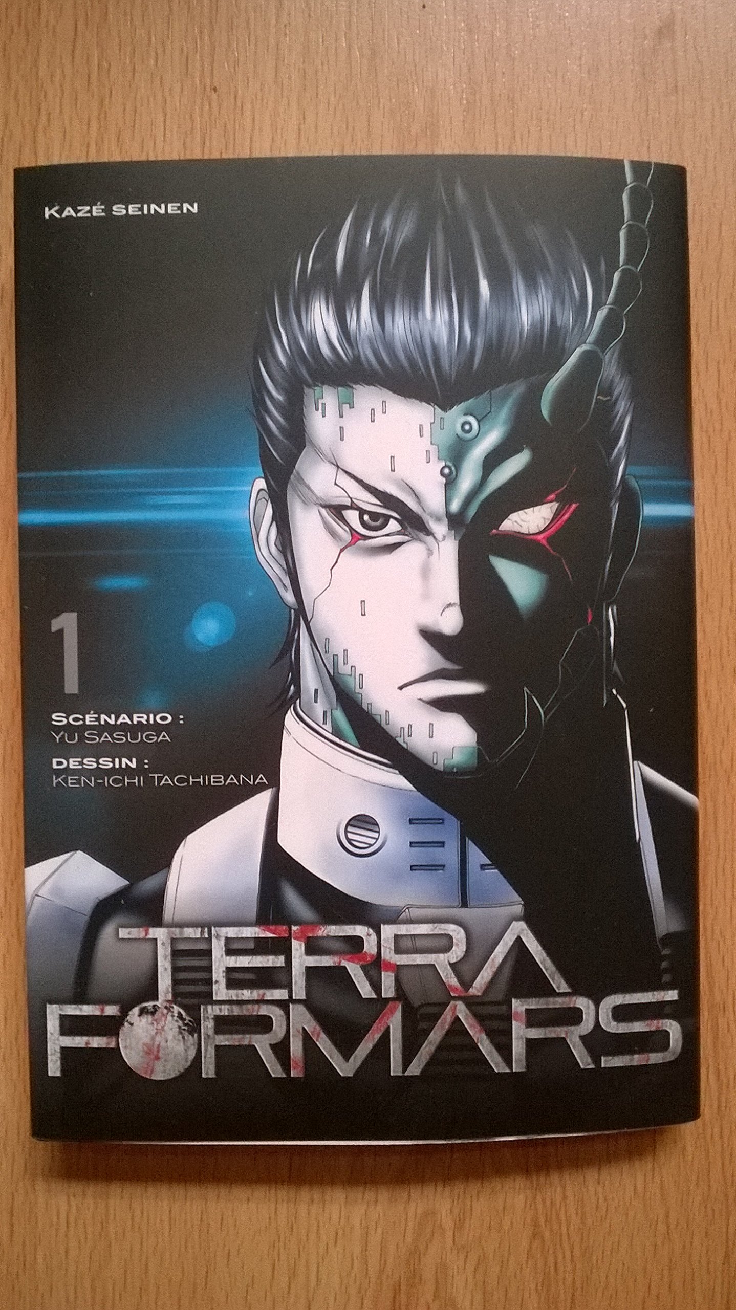 jaquette livre Terra Formars  Tome 1