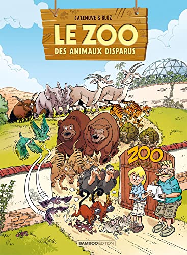 jaquette livre Le Zoo Des Animaux Disparus Tome 2