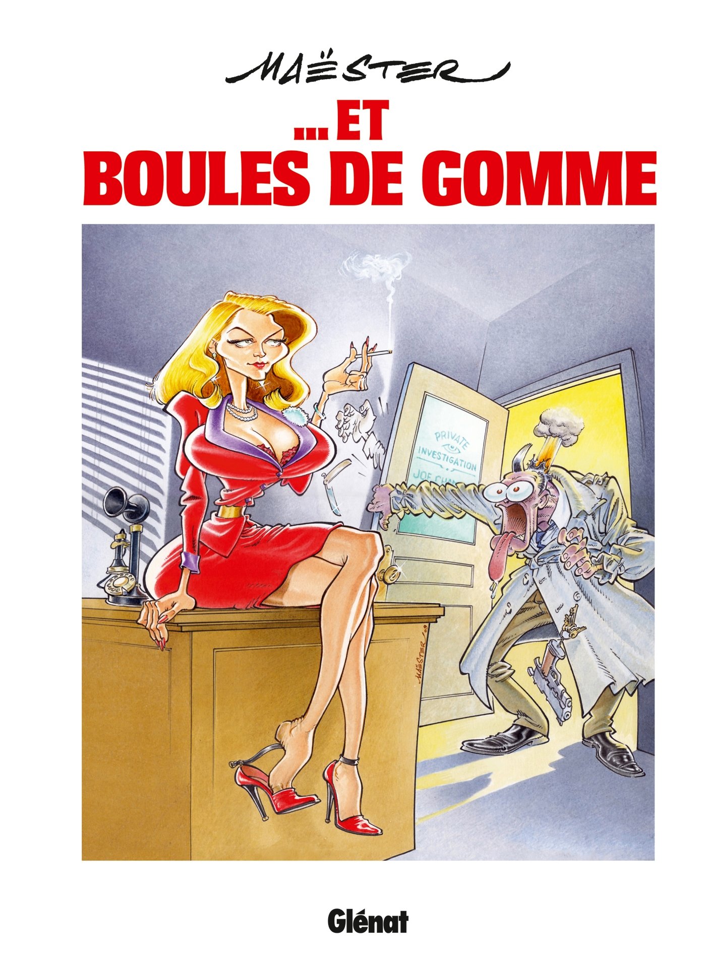 jaquette livre Maëster. et boules de gomme