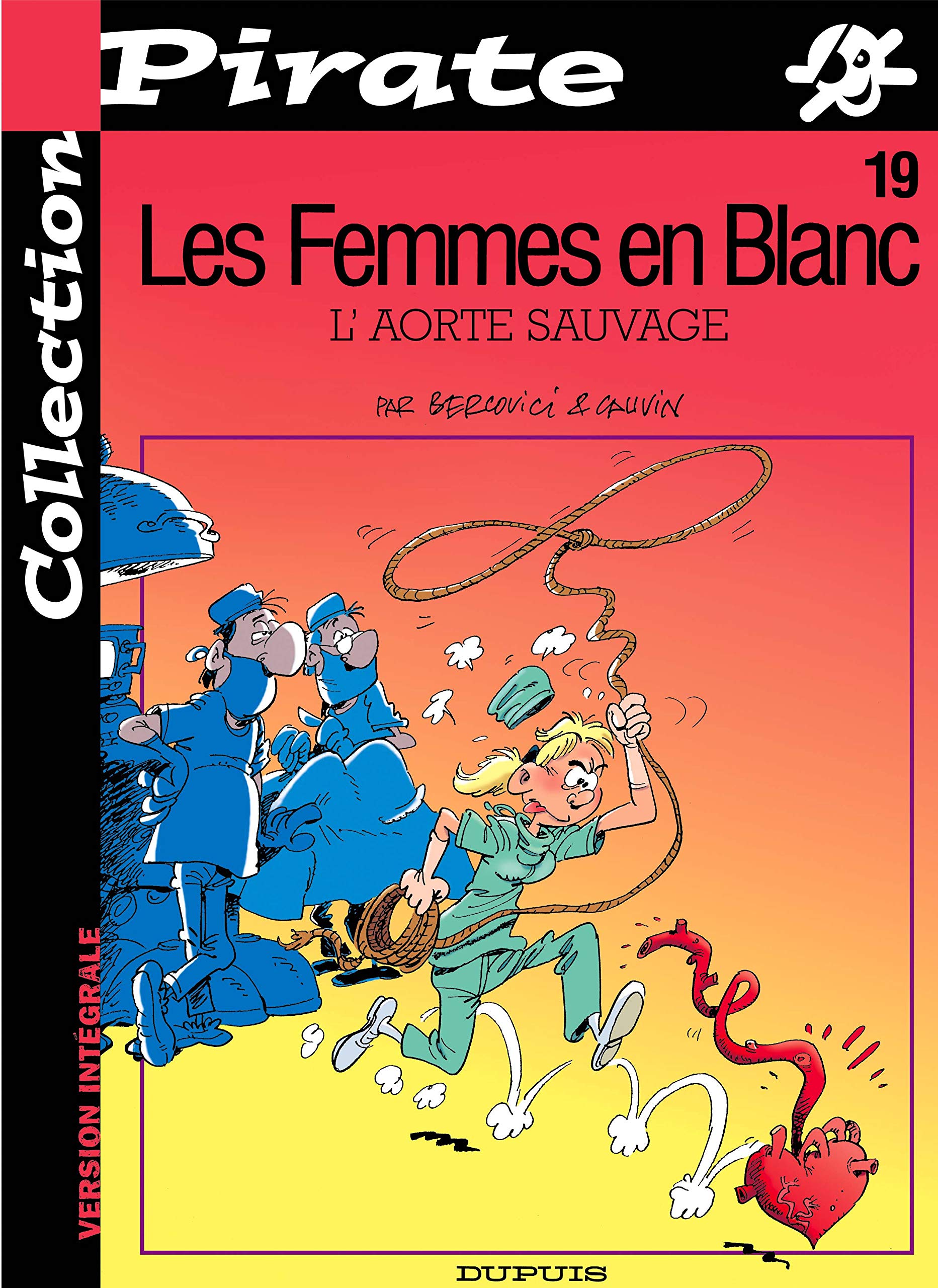 jaquette livre BD Pirate : Femmes en blanc, tome 19 : L'aorte sauvage
