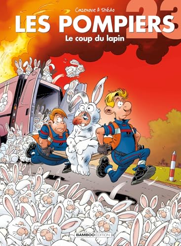 jaquette livre Les Pompiers Tome 23 - Le Coup Du Lapin