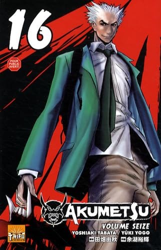 jaquette livre Akumetsu Tome 16
