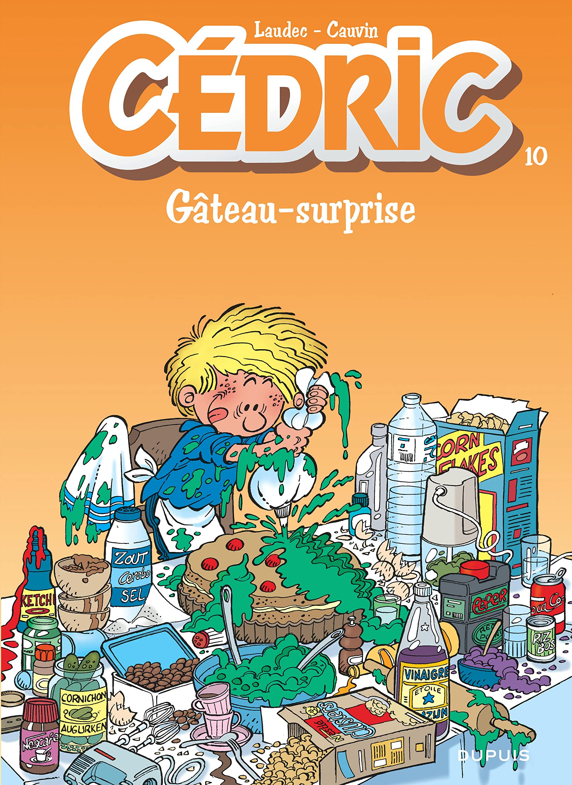 jaquette livre Cédric, tome 10 : Gâteau surprise