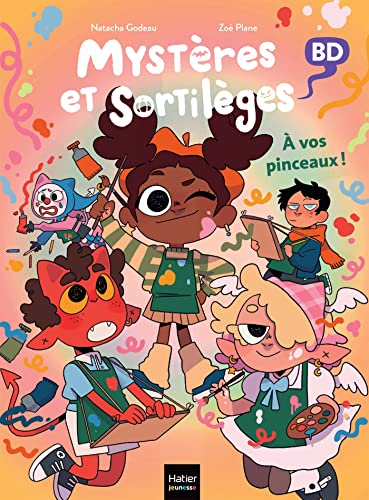 jaquette livre Mystères Et Sortilèges Tome 5 - A Vos Pinceaux !